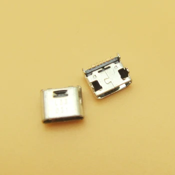  50PCS Priključek za Polnjenje za Samsung T110 T111 T113 T115 T116 T560 T561 T580 T585 Galaxy Tab A(7 pin,micro USB tip-B)
