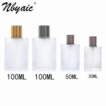  Nbyaic 50pcs parfum 30ml stekleničko 50ML100ML motnega stekla spray steklenico high-end parfum zamenjava sub-steklenico pritisnite prazno steklenico