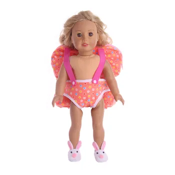  Lutka Nahrbtnik Prostem Odhodnih Paketov, Primernih za Izvajanje 43 cm Dojenčke Baby Doll in 18 inch Ameriški Lutka Dodatki