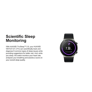  Original Huawei GT2 Pro Smartwatch Srčni utrip Tracker nepremočljiva Fitnes tracker 14 Dni Življenjsko dobo Baterije za Moške, Ženske GT 2 Pro