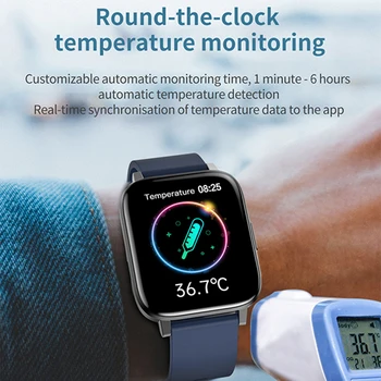  Xiaomi Moški Ženske Šport Pametno Gledati Smartwatch Zapestnica Temperatura Spanja Za Spremljanje Zdravstvenega Stanja 1.70 Palca Velik Zaslon Za Šport Gledam