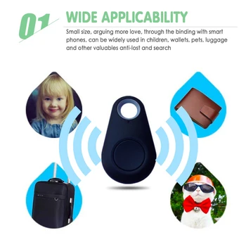  Mini AntiLost Alarm Denarnice Keychain Smart Tag Bluetooth, Združljiva Sledilnega GPS Lokator Keychain Pet Otrok ITag Tracker Zakleniti Odkritelj