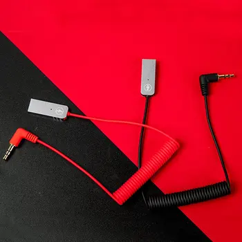  USB Bluetooth, združljiva Adapter za Ključ Kabel in Priključek 3,5 mm Priključek Aux Bluetooth 5.0 Sprejemnik Zvočnikov Audio Glasba Avto Oddajnik