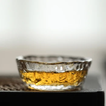  LUWU toplotno odporno steklo čaj pokal kung fu stekleno skodelico čaja dodatki