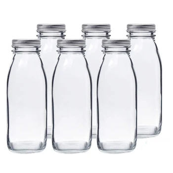  Kozarec Mleka Steklenice z enkratno uporabo Steklenice za Steklenine in Drinkware Stranke, Poroke, BBQ, Pikniki