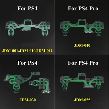  Za PS4 Pro JDM-050 055 JDS 040 030 001 Popravila R1L1R2L2 Sproži Gumbi 3D analogni igralne palice, Palice Palec Prevodni Film Gume