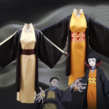  Anime Strip Demon Slayer Kimetsu ne Yaiba Cosplay Kostume Susamaru Yahaba Cosplay Kostum Kimonos Uniforme, Obleke, obleke Vroče