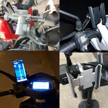  Mobilni Telefon Motocikel Navigacija Nosilec za Krmilo rearview mirror namestitev za Honda ADV150 ADV 150