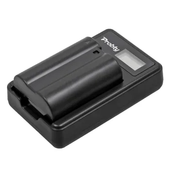  2Pcs EN-EL15 EN EL15 ENEL15 Baterija + LCD USB Polnilec Za Nikon D7000 D7100 D800 D800E D600 D610 D810 D7200 V1 Fotoaparat