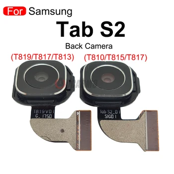  Zadnji in Sprednji Fotoaparat Za Samsung Tab Galaxy S2 T817 T810 T813 T815 T819 Moč Gumbi za Glasnost Flex Kabel Nadomestni Del
