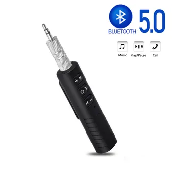  Eoenkk Brezžična tehnologija Bluetooth 5.0 Sprejemnik Oddajnik Adapter 3,5 mm Jack Za Avto Glasbe, Audio Aux A2dp Slušalke, Prostoročno Sprejemnikom