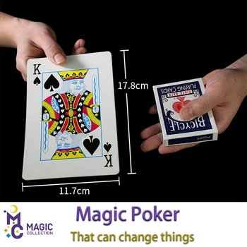  Čarovniških Trikov Smešno Magic Igrače Otrok Enostavno narediti neverjetno igrače Spreminjanje poker Čarobno rekviziti Stranka rekviziti