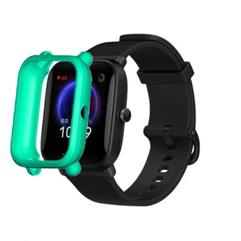  Zaščitnik Primeru za Huami AMAZFIT Bip U Zamenjava TPU Watch Primeru Zajema Lupini Okvir Protector za Xiaomi Huami Amazfit POP Watch