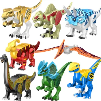  Disney Jurassic Svetu Gradniki Dinozaver Triceratops Opeke Živali Izobraževalne Igrače Za Otroke, Za Fante Božična Darila