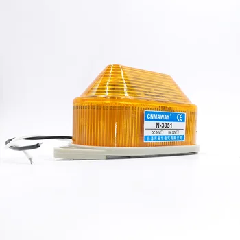  N-3051 Strobe Signal opozorilna lučka Lučka majhnih Utripa potrditev Svetlobe Varnostni Alarm 12V 24V 220V LED IP44 lučka