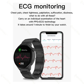  2022 NFC Pametno Gledati Moške GPS Sledenje Gibanja Šport Ure Ženske Brezžično Polnjenje Bluetooth Klic EKG Smartwatch Za Android IOS