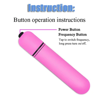  10 Hitrost Mini Bullet Vibrator za Ženske Nepremočljiva Klitoris Stimulator Dildo, Vibrator Sex Igrače za Žensko Seks Izdelkov Sex Shop