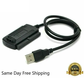  SATA PATA, IDE, USB 2.0 Adapter Pretvornik-Kabel Za 2.5 / 3.5-Palčni Trdi Disk Z Zunanji NAPAJALNIK Dropshipping