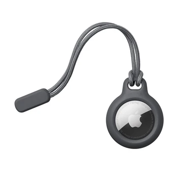  Varno Imetnik s Traku za Apple Airtag Primeru Zaščitni Pokrov Odbijača Tracker Pribor Anti-scratch Keychain Zraka oznako primeru