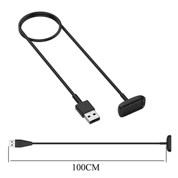  Kabel polnilnika za Fitbit Zaračuna 5 Polnjenje prek kabla USB Polnilnik, Kabel Za Fitbit Luxe/Luxe Posebna Izdaja Smartwatch Kabel de carga