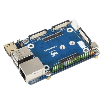  Mini Base USB HUB IO I/O Razširitev Odbor KLOBUK Starter Kit za RPI Raspberry Pi Izračun Modul 4 CM4 Lite , RJ45 Ethernet