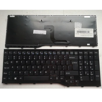  Uporabniški VMESNIK Za Fujitsu Lifebook AH552 CP581751-01 CP611954-01 Laptop Tipkovnici Novo Črno angleščina