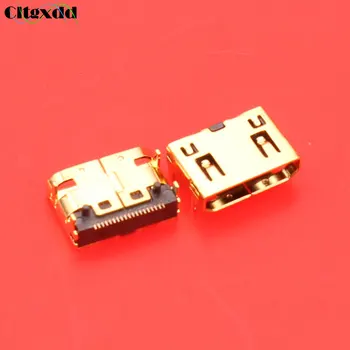  Cltgxdd predpisovanjem MINI 19 Pin HDMI Ženski vtič Priključek 19Pins HDMI Ženski Vtičnico Podatkovni Vmesnik 4 DIP na Vrsto