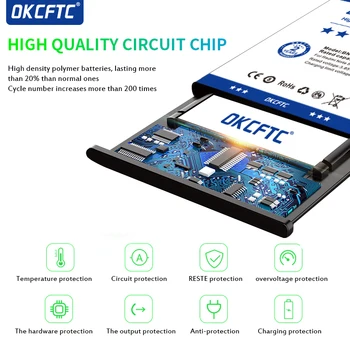  OKCFTC BP41 Originalne Baterije Telefona za Xiaomi Redmi K20 / Mi 9T Zamenjava Baterije MI9T batteria Z Package 4900mAh