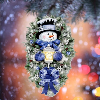  20x30cm Božično Drevo Snežaka Prilepite Okno Nalepke, Božični Okraski za Dom Navidad Stenski Okraski Novo Leto Dekor