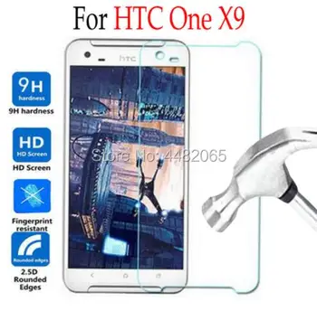  2pcs Za HTC One X9 Kaljeno Steklo Za HTC One X9 X 9 X9u E56ML Dual Sim Telefon Zaščitnik Zaslon Pokrov Zaščitni Film Primeru Stražar