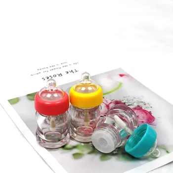  6ml Kozmetične Novosti steklenico Mleka lip gloss cev Steklenico Lipgloss Cev Embalaža Plastični Prozorni Lip Gloss Prazno Posodo
