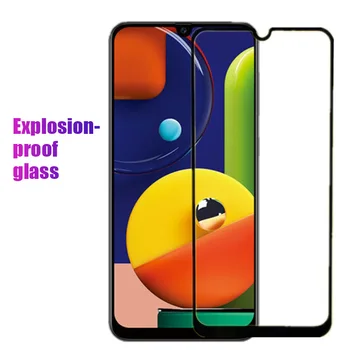  Glass 2 v 1, 9D Kaljeno Steklo za Samsung A51 A71 A50 A70 Len Zaščitnik Zaslon za Samsung Galaxy M21 M31 M51 M10 M20 M30 M40