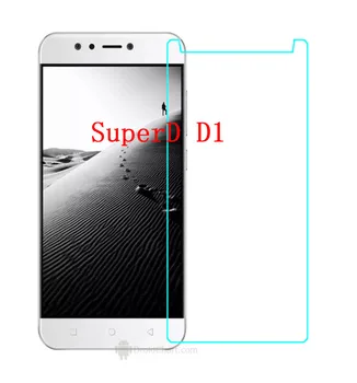  Zaslon Patron Stekla telefon Za SuperD D1 Kaljeno Steklo Pametni Sprednji Zaščitni Zaslon Pokrov