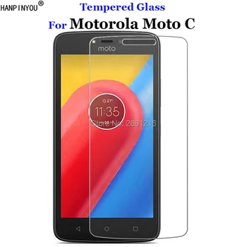  Za Motorola Moto C Kaljeno Steklo 9H 2.5 D Premije Screen Protector Film Za Motorola Moto C XT1750 XT1754 XT1755 XT1758 5.0