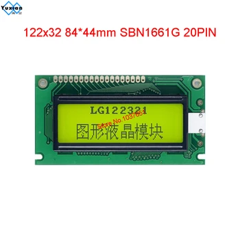  Zaslon lcd modul 12232 122*32 zaslon grafični modra SBN1661G LG122321 20pin združljiv PG12232L