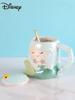  Disney Maker morska deklica Super srčkan osebnost ustvarjalne keramične skodelice izvrstno darilo polje zavit mleka pokal darilo skodelico kave pokal