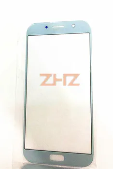  Za Samsung Galaxy A7 2017 A720, Zaslon na Dotik, Plošča Zamenjava LCD Sprednji Zunanji steklen Pokrov Objektiva
