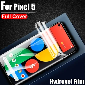  Polno Kritje Hydrogel Film Za Google Pixel 3 XL 3XL Screen Protector Film Za Google Pixel 6 5 4A 5G 4 XL Zaščitno folijo