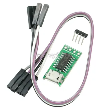  CH340C Micro USB na Serijski Vmesnik TTL ISP Prenesite Modul, 5V/3.3 V 500mA Zamenjajte CH340G CH340T Za STM32 51 S črtami Na Zalogi