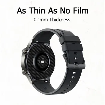  Za Huawei Watch GT 3 2e Pro 42mm MagicWatch 2 46mm Anti-Scratch Mehko Ogljikovih Vlaken Nalepke Film Hrbtni Pokrovček Protector-Ne Steklo