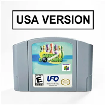  Super Bowling Za 64 Bitni Igro Kartuše Različica ZDA NTSC Formatu