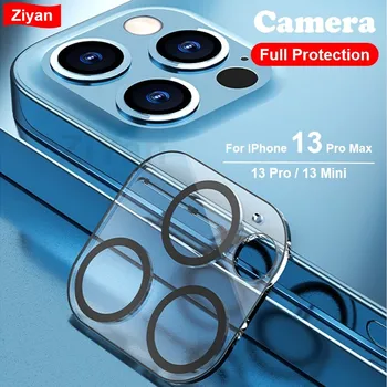  Fotoaparat Zaščito Stekla Za iPhone 13 Pro Max Polni Pokrov Objektiva Zaščitnik Zaslon Za iPhone 11 12 13 Pro Mini Kaljeno Steklo Film